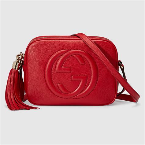 gucci soho disco black or red|authentic Gucci soho disco bag.